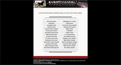 Desktop Screenshot of eventchannel.net