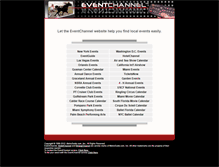 Tablet Screenshot of eventchannel.net